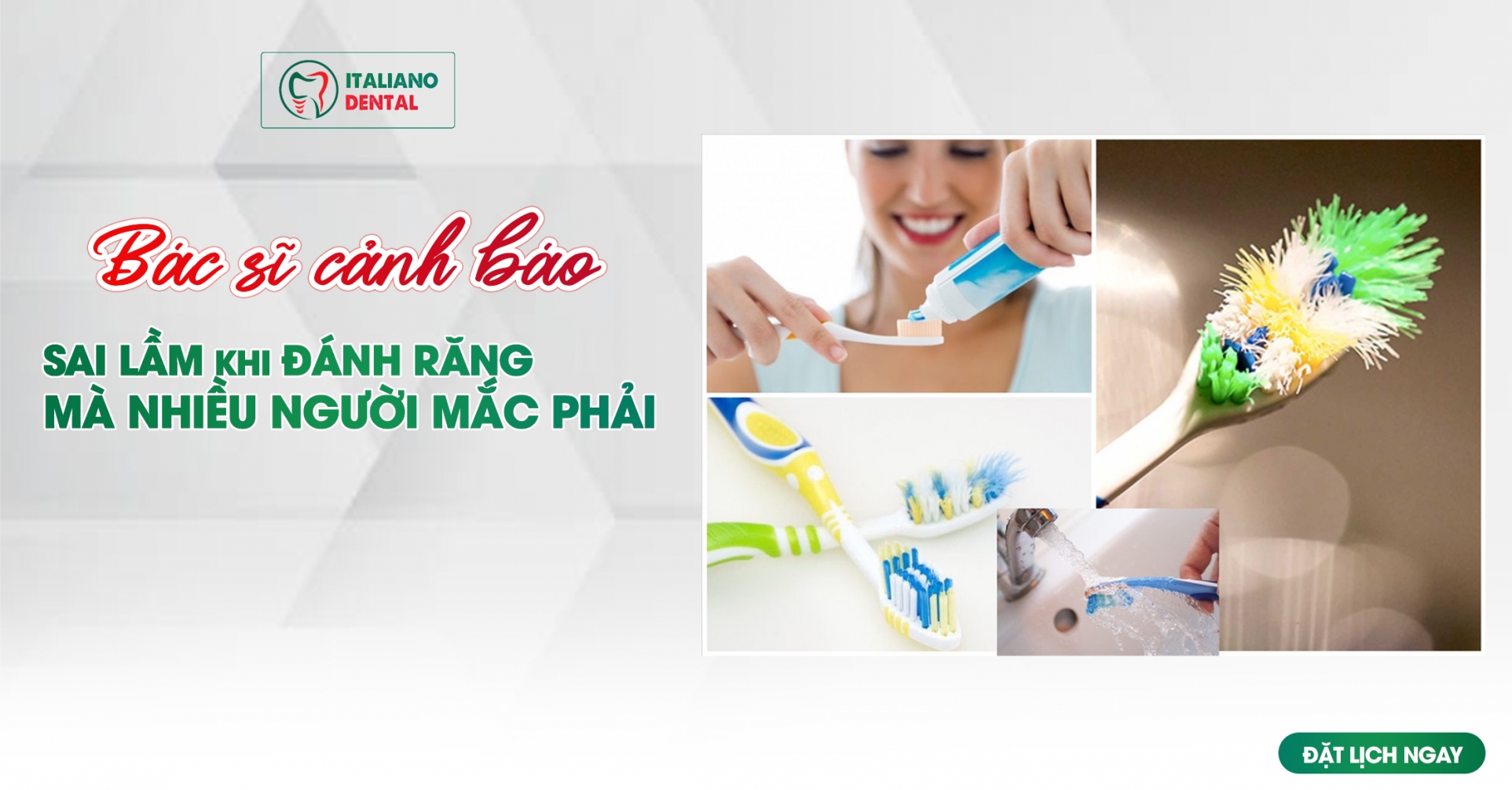 Bác sĩ cảnh báo: Sai lầm khi đánh răng mà nhiều người mắc phải