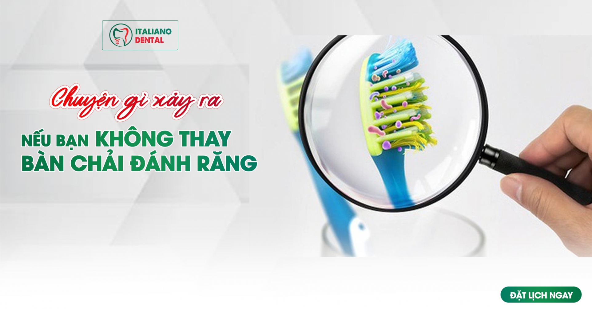 Chuyện gì xảy ra nếu bạn không thay bàn chải đánh răng