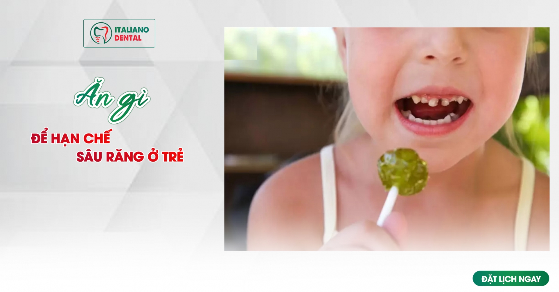 Ăn gì để hạn chế sâu răng cho trẻ?