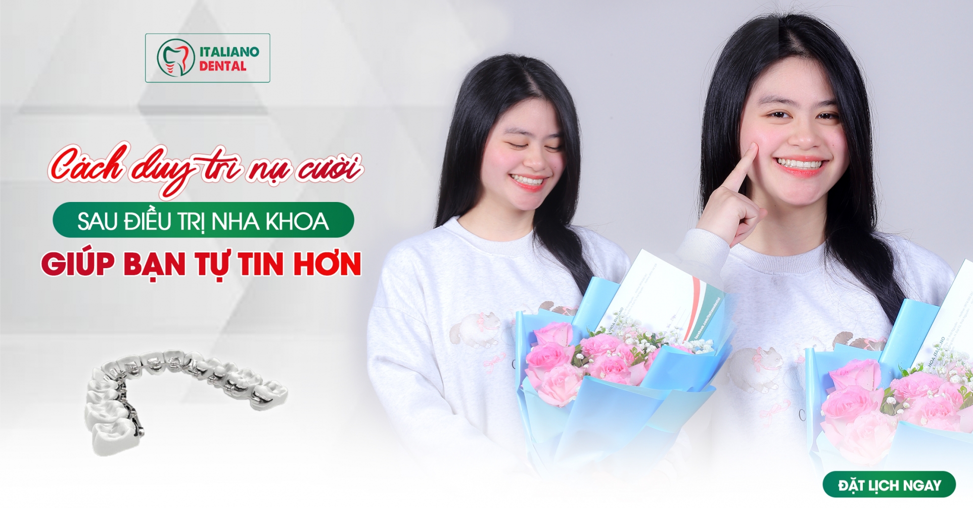 Cách duy trì nụ cười của bạn sau các điều trị nha khoa thẩm mỹ