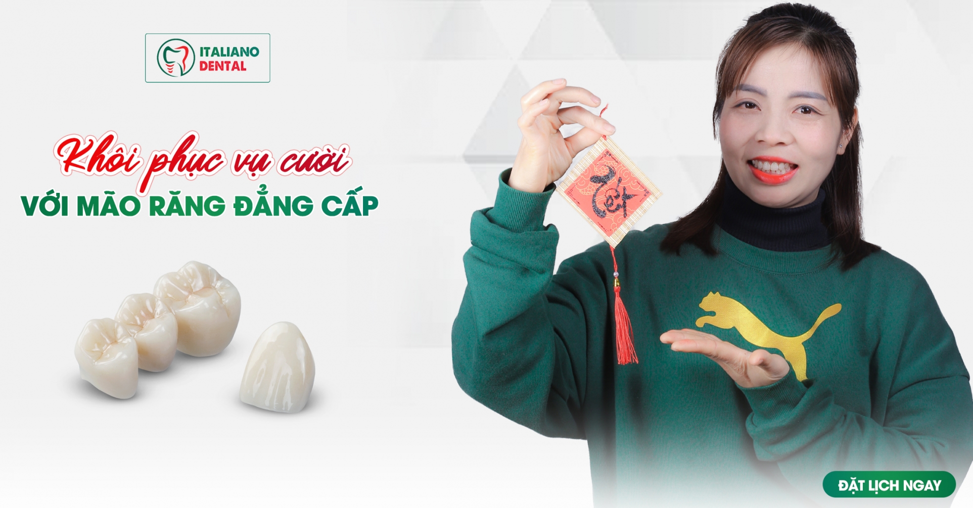 Khôi phục nụ cười với mão răng đẳng cấp hoàng gia