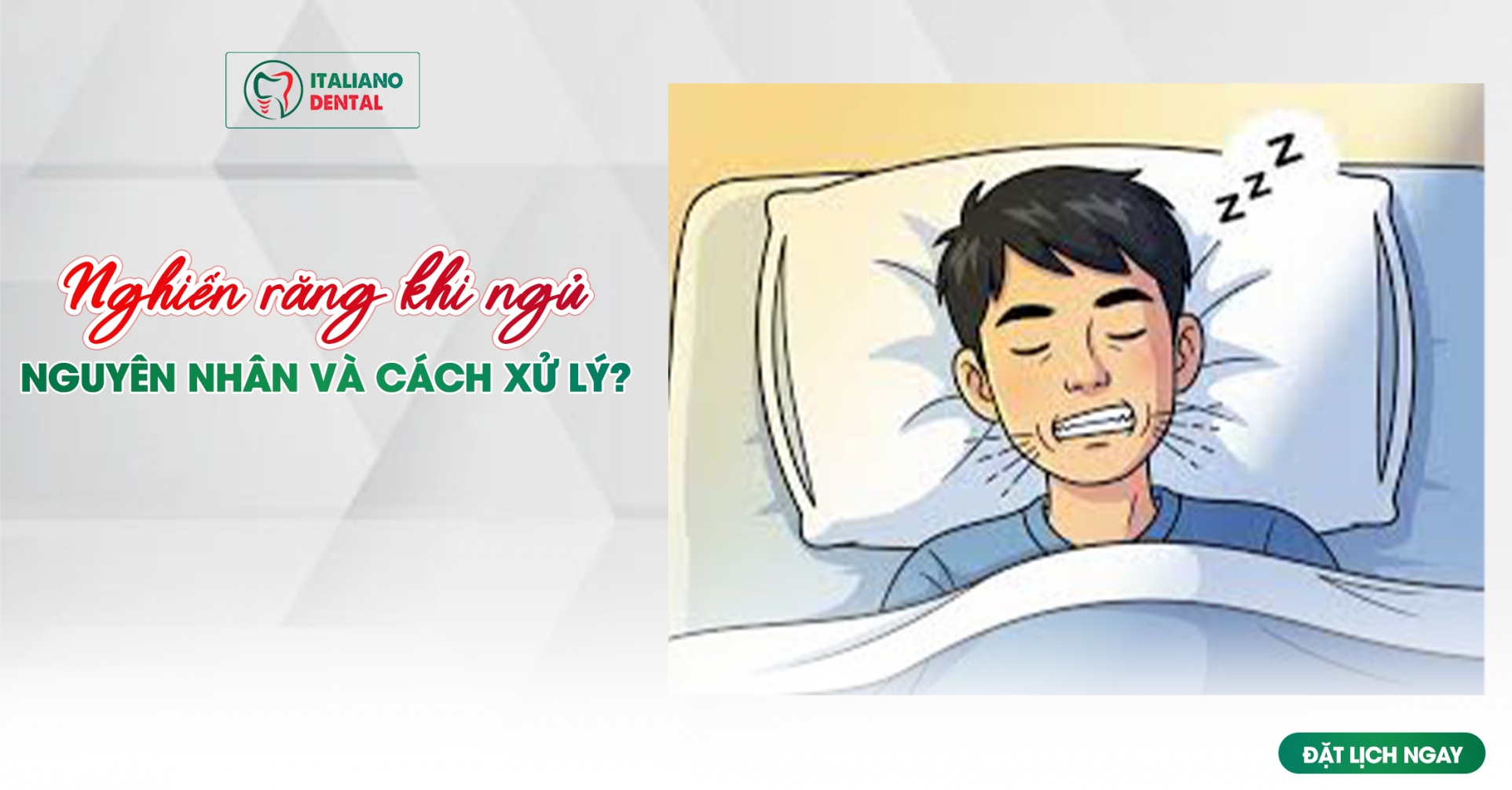 Nghiến răng khi ngủ- Nguyên nhân và cách xử lý