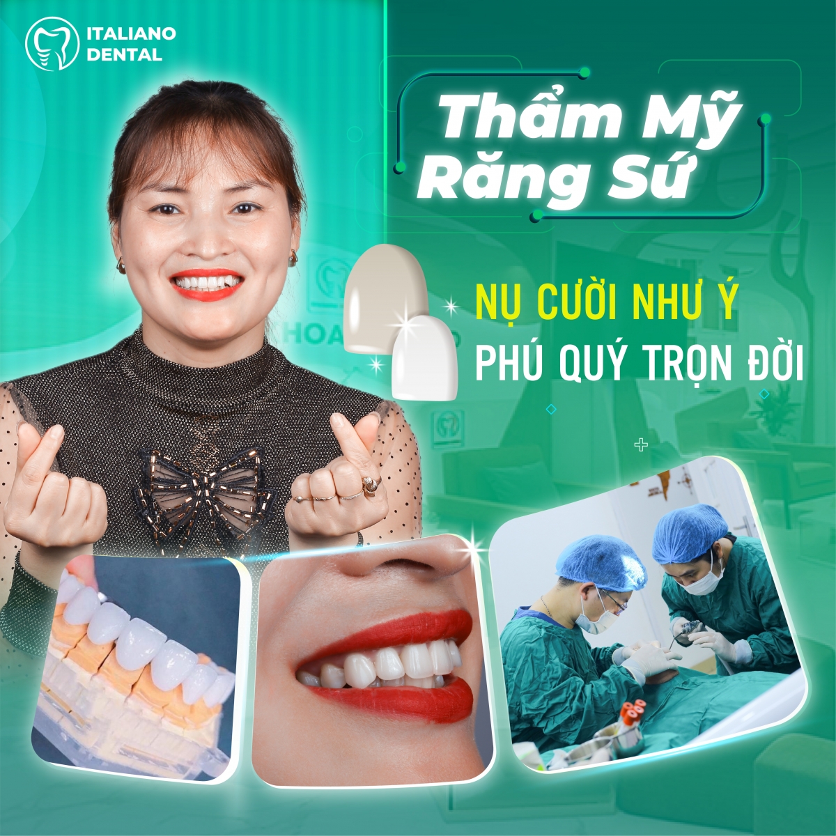 Nâng tầm nụ cười cùng Nha khoa thẩm mỹ tại Nha khoa Italiano – Tự tin tỏa sáng mỗi ngày