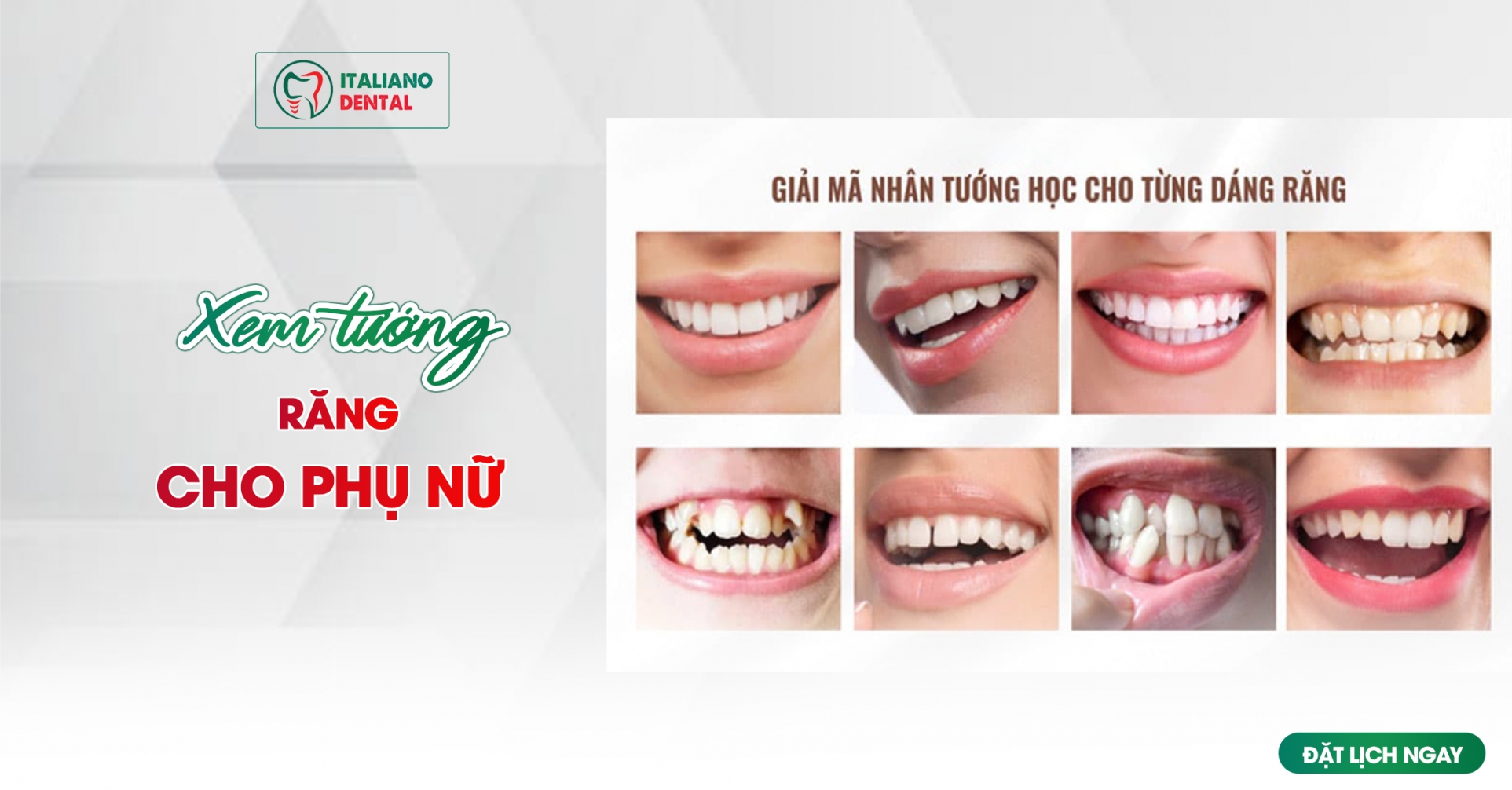 Xem tướng răng phụ nữ