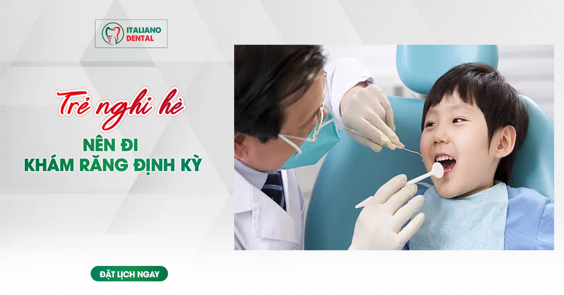 Trẻ nghỉ hè nên đi khám răng định kỳ